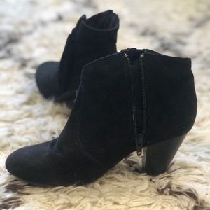 Myka black booties with tassels from Nordstrom.